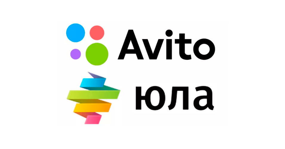 Логотипы Авито и Юла