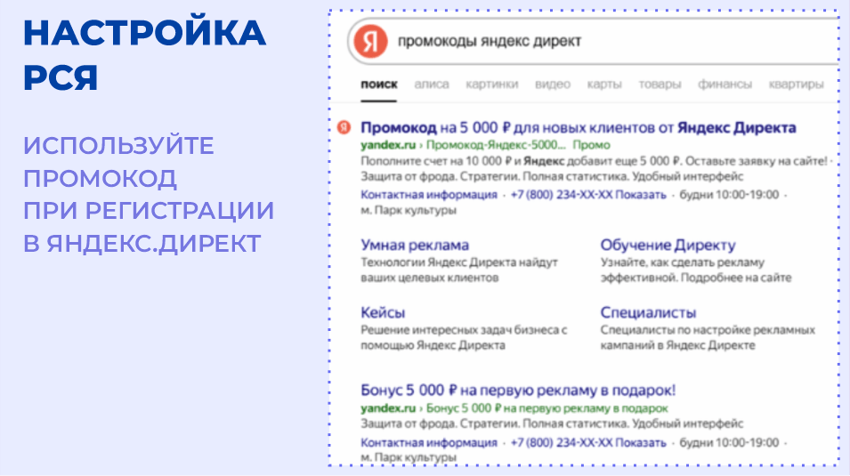 Настройка РСЯ