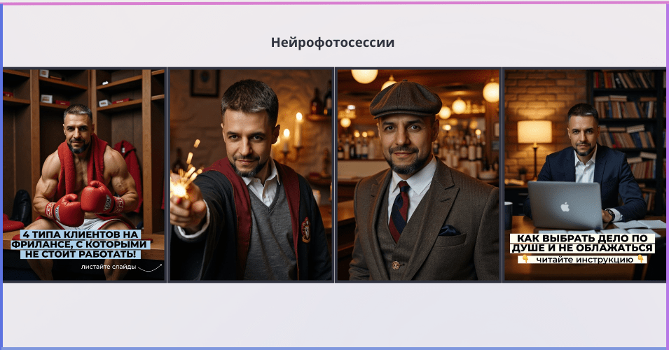 Пример нейрофотосессии